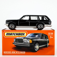 2022 Matchbox Power Grabs #22 Mercedes-Benz W123 Wagon BLACK | FACTORY-SEALED