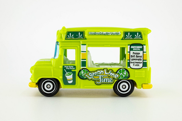 2021 Matchbox #99 Ice Cream King BRIGHT GREEN | LEMON LIME | MINT