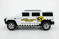 2019 Matchbox #40 Hummer H2 SUV Concept MATTE WHITE | CONSTRUCT TECH'S | MINT