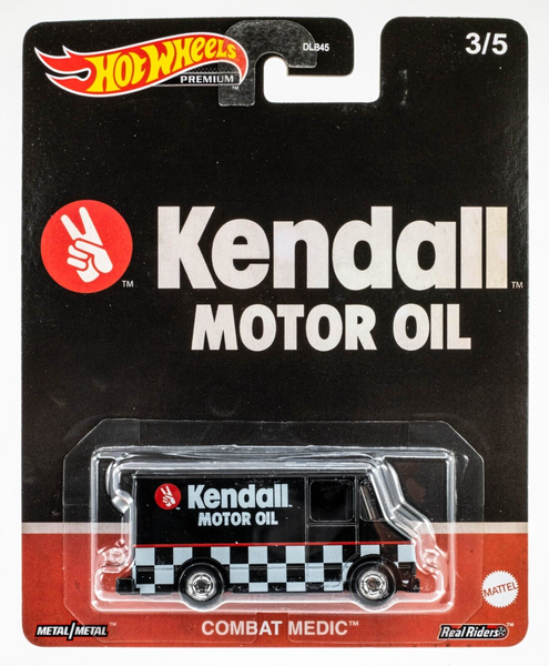 2023 Hot Wheels Pop Culture #3 Combat Medic BLACK | KENDALL MOTOR OIL | FSC