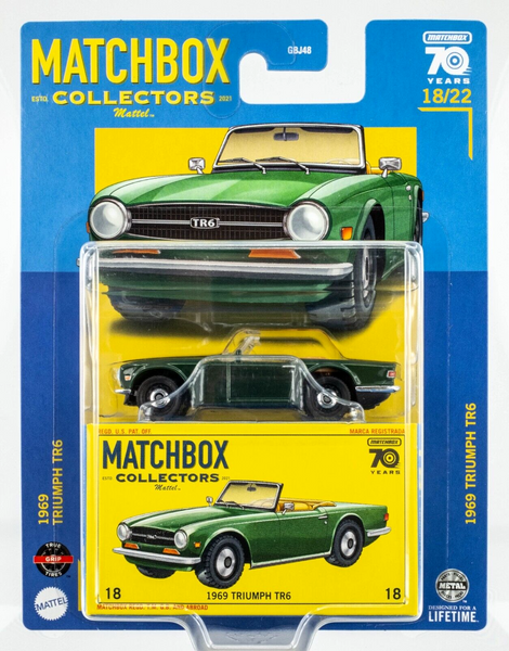 2023 Matchbox Collectors #18 1969 Triumph TR6 BRITISH RACING GREEN | FSC
