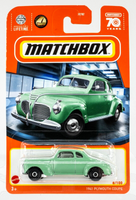 2023 Matchbox #8 1941 Plymouth Coupe PASTEL GREEN | FSC