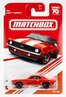 2023 Matchbox Target Red Edition #1 1969 Chevy Camaro RED | FSC