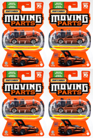 2023 Matchbox Moving Parts #43 2020 Chevy Corvette CAFFEINE (BROWN) | 4-PK LOT