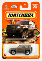 2023 Matchbox #81 2020 Land Rover Defender 90 GONDWANA STONE (BROWN) | FSC