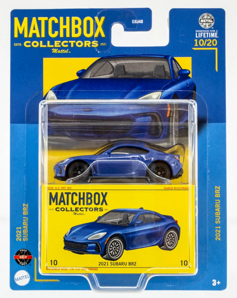2024 Matchbox Collectors #10 2021 Subaru BRZ WR BLUE PEARL | FSC