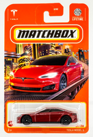 2024 Matchbox #89 Tesla Model S SIGNATURE RED | FSC