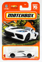 2023 Matchbox #31 2020 Corvette C8 ARCTIC WHITE | FSC