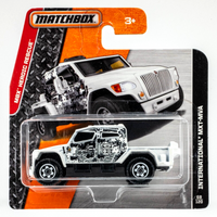 2015 Matchbox #68 International MXT-MVA WHITE CAMO | SHORT CARD