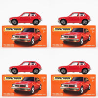 2022 Matchbox Power Grabs #21 1976 Honda CVCC SOFIA RED | 4-PACK LOT | FSB