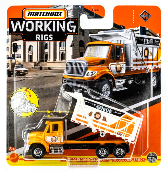 2022 Matchbox Working Rigs #12 International Workstar 7500 Dump Truck | MOC