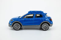 2020 Matchbox "MBX Highway" '16 Fiat 500X BLU VENEZIA (BLUE) | MINT