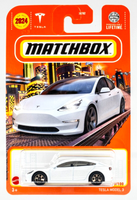 2024 Matchbox #53 Tesla Model 3 PEARL WHITE | FSC