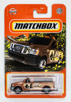 2022 Matchbox #1 Nissan NV (Passenger) Van BROWN / NEW ZEALAND / MOC