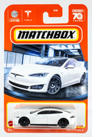 2023 Matchbox #86 Tesla Model S PEARL WHITE | FSC