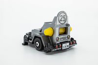 2018 Matchbox "Texas Patrol" Speed Trapper GREY | BLACK | DISC WHEEL | MINT