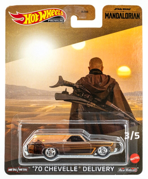 2023 Hot Wheels Pop Culture Star Wars The Mandalorian #3 '70 Chevy Delivery |FSC