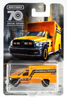 2023 Matchbox Moving Parts 70th Set | 5 Vehicles | Ram Ambulance | Porsche | FSC