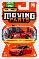 2023 Matchbox Moving Parts #5 Tesla Model 3 RED MULTI-COAT | FSC