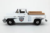 2022 Matchbox "MBX Off-Road" 1957 GMC Stepside Pickup WHITE | TRUCK HERO | MINT
