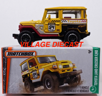 2017 Matchbox Power Grabs #120 1968 Toyota Land Cruiser FJ40 YELLOW | FSB