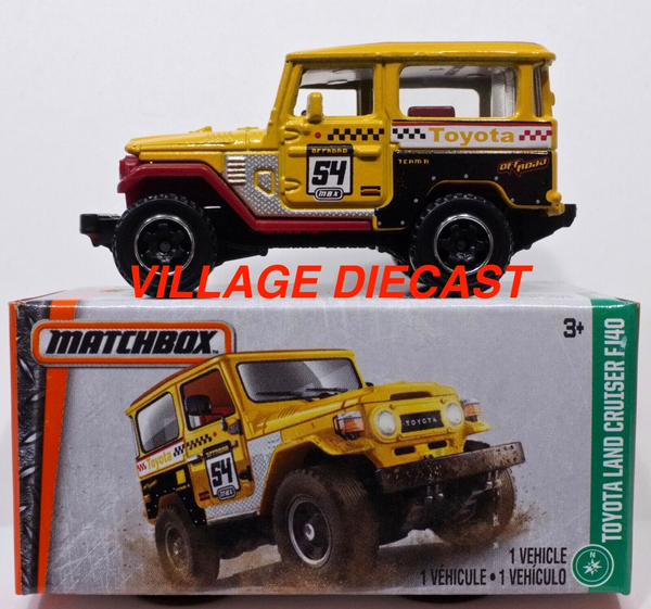 Jouet Miniature Matchbox Toyota Land Cruiser FJ40 - Modèle Réduit De Collection - 10