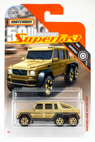 2019 Matchbox Target Superfast 50th #5 Mercedes-Benz G63 AMG 6x6 GOLD | FSC