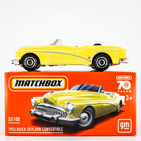 2023 Matchbox Power Grabs #32 1953 Buick Skylark Convertible OSAGE (YELLOW) |FSB