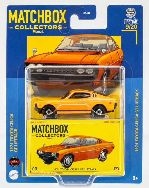 2024 Matchbox Collectors #9 1974 Toyota Celica GT Liftback ORANGE 352 | FSC