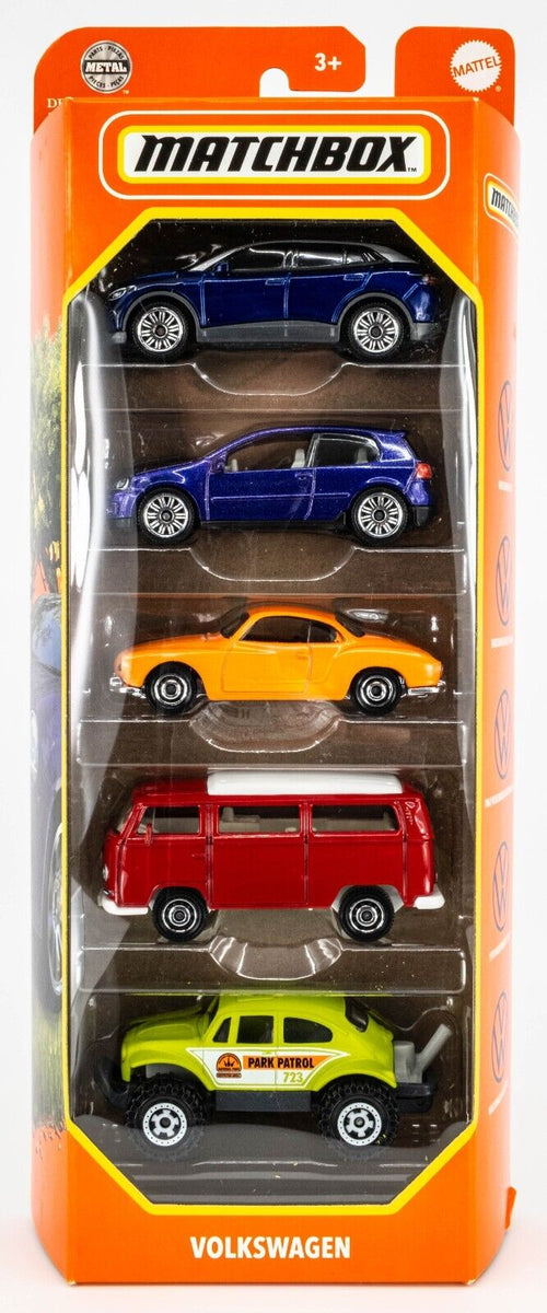 2024 Matchbox MBX Volkswagen 5-Pack | ID4 | Golf | Karmann Ghia | T2 B ...