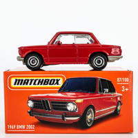 2022 Matchbox Power Grabs #87 1969 BMW 2002 VERONA RED | FSB