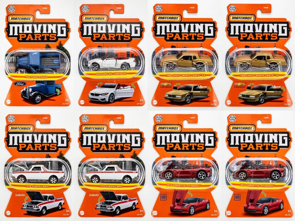 Matchbox 2023 Moving Parts Series Diecast Vehicles (Wave 2)