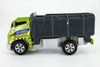 2016 Matchbox #35 Tilt 'n Tip GREEN METALLIC | CITY SERVICES MBX STREET | MINT