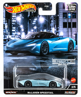 2022 Hot Wheels Car Culture Exotic Envy #2 McLaren Speedtail LIGHT BLUE | MOC