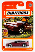 2021 Matchbox #88 Subaru SVX BORDEAUX RED METALLIC | FSC