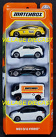 2021 Matchbox MBX EV & Hybrid 5-Pack / Toyota / BMW / International / Nissan
