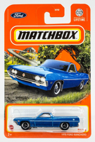 2024 Matchbox #83 1970 Ford Ranchero ACAPULCO BLUE METALLIC | FSC