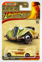 2023 Matchbox #48 1936 Auburn Speedster 851 CIG. CREAM | INDIANA JONES | FSC