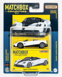 2022 Matchbox Collectors #03 Pagani Huayra Roadster BIANCO MALTA (WHITE) | FSC
