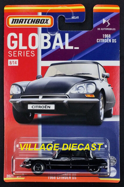 2021 Matchbox Global Series #8 1968 Citroën DS NOIR (BLACK) | MOC