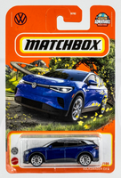 2022 Matchbox #43 Volkswagen EV4 (ID4) TOURMALINE BLUE METALLIC | FSC