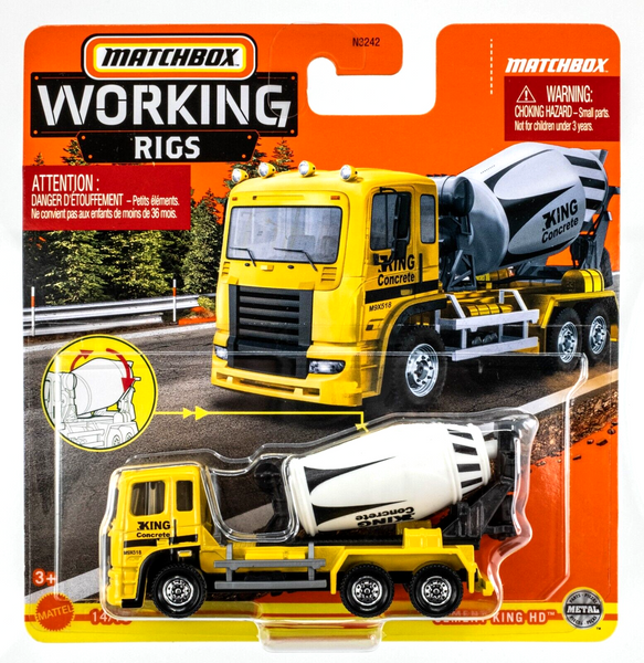 Matchbox concrete truck 2025
