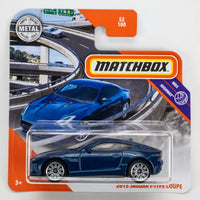 2020 Matchbox #52 2015 Jaguar F-Type Coupe DARK SAPPHIRE (BLUE) / SHORT CARD