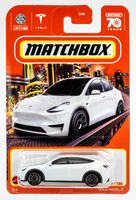 2023 Matchbox #89 Tesla Model Y PEARL WHITE MULTICOAT | FSC