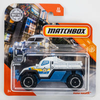 2020 Matchbox #23 Road Raider WHITE PEARL / MBX COUNTY SHERIFF / SHORT CARD