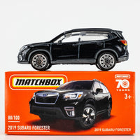 2023 Matchbox Power Grabs #88 2019 Subaru Forester DARK BLUE PEARL (BLACK) | FSB