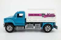 2019 Matchbox #93 Petrol Pumper (Utility Truck) BLUE | FARM FRESH MILK | MINT