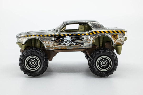 2018 Matchbox "Dirty Mudders" '68 Ford Mustang "Mudstanger" ZAMAC | MINT