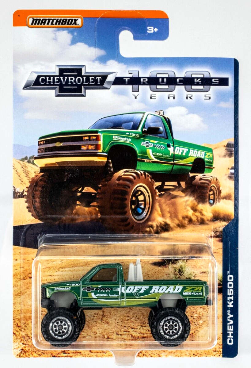 2018 Matchbox Chevrolet Trucks 100 Years Chevy K1500 GREEN | Z71 | MOC ...