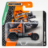 2015 Matchbox #121 (#35) Torque Titan ORANGE | CARGO COURIERS | SHORT CARD